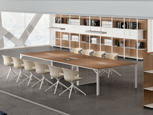 Table de réunion MAJOR, fabriquée en Italie