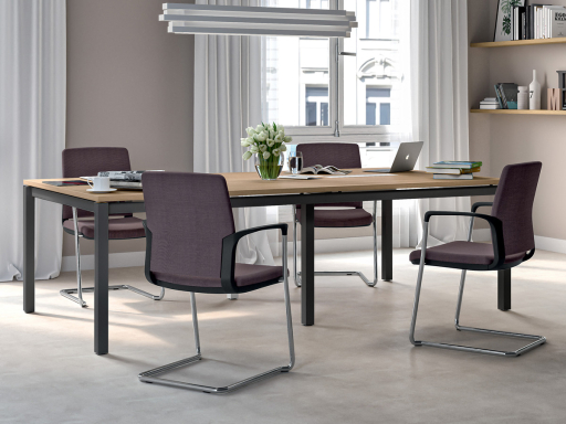 Table de réunion 10 personnes pas chère, fabriquée en Italie