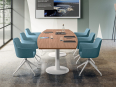 Kesiolt - Table de réunion tonneau NOVO