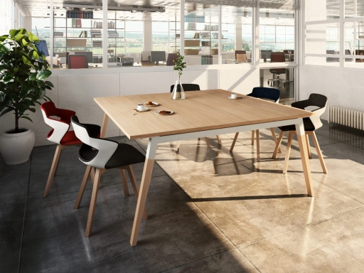 Table de réunion DÉBAT, fabriqué en France