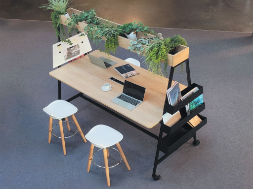 Station de travail mobile design FLEXY+, fabrication française