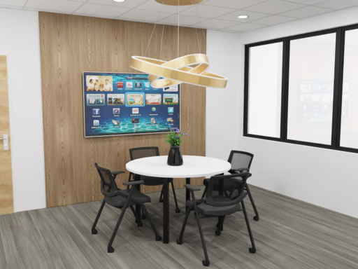 Table de réunion ronde pas chère, fabrication française