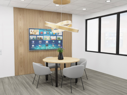 Table de réunion ronde pas chère, fabrication française