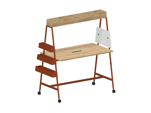 Station de travail mobile design FLEXY+, fabrication française