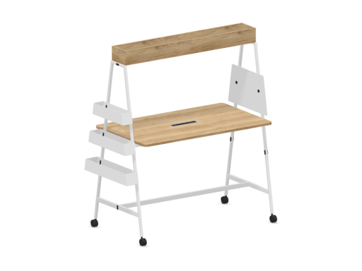 Station de travail mobile design FLEXY+, fabrication française