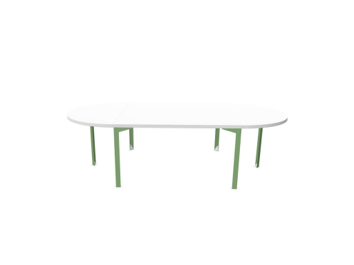 Table de réunion ovale design VARIO, fabriqué en Italie