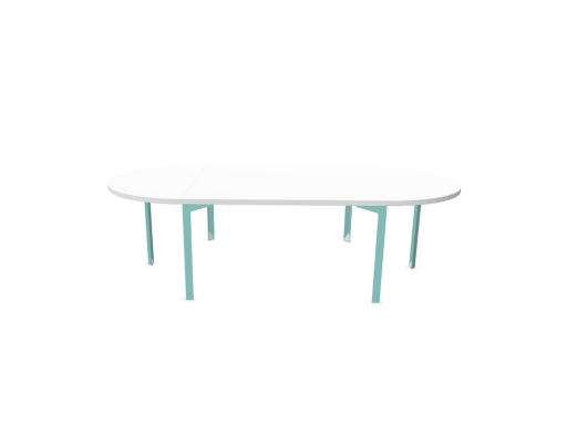 Table de réunion ovale design VARIO, fabriqué en Italie