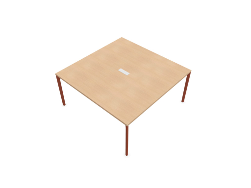 Table de réunion carrée design AXY