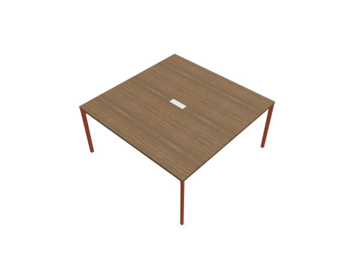 Table de réunion carrée design AXY