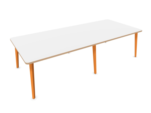 Table de réunion avec pieds design EOS