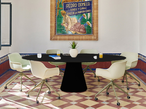 Table de réunion TOLEDO fabriqué en Espagne