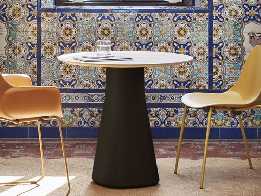 Table polyvalente ronde TOLEDO fabriqué en Espagne