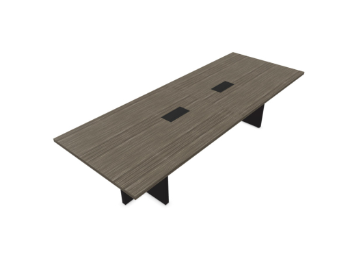 Table de réunion design STIL profondeur 120 cm, fabrication italienne