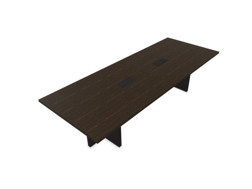 Table de réunion design STIL profondeur 120 cm, fabrication italienne