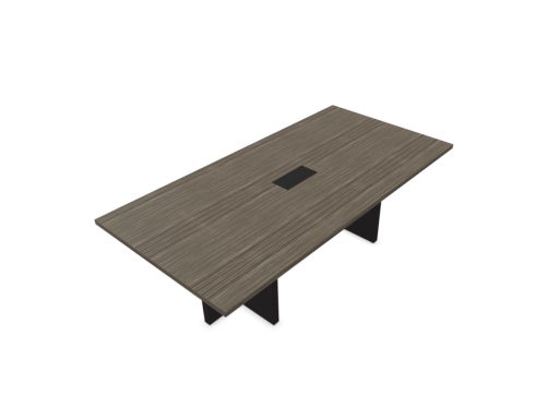 Table de réunion design STIL profondeur 120 cm, fabrication italienne