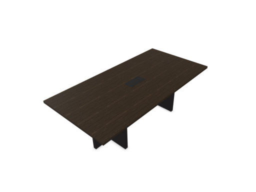 Table de réunion design STIL profondeur 120 cm, fabrication italienne