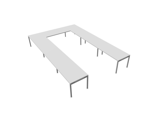 Table de conférence en U LILLY