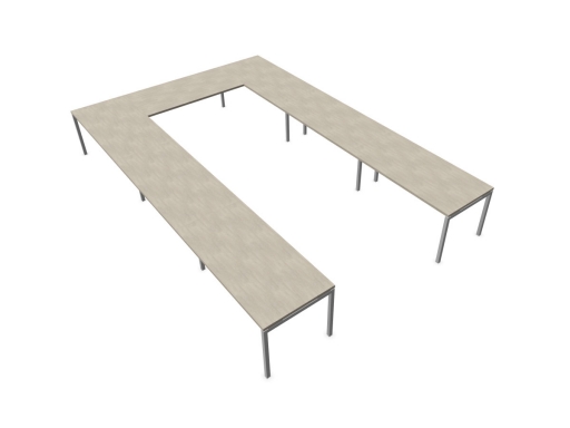 Table de conférence en U LILLY