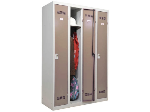 Vestiaire 4 colonnes industrie propre, produit français