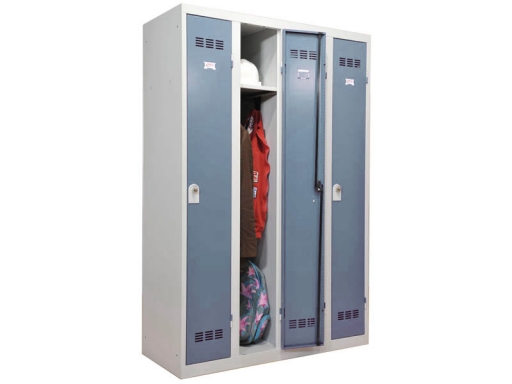 Vestiaire 4 colonnes industrie propre, produit français