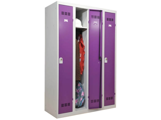Vestiaire 4 colonnes industrie propre, produit français