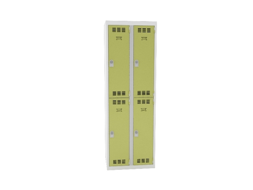Vestiaire 2 colonnes 2 cases