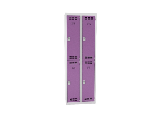 Vestiaire 2 colonnes 2 cases
