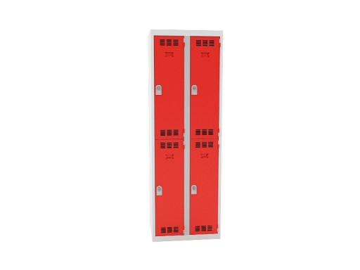 Vestiaire 2 colonnes 2 cases