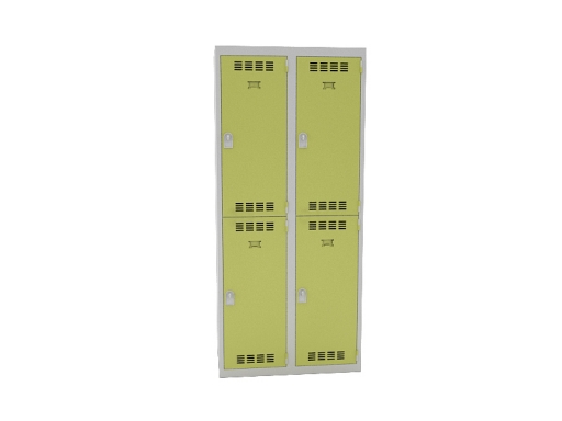 Vestiaire 2 colonnes 2 cases