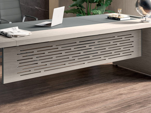 Voile de fond sculpté en bois pour bureau VERMONT, fabriqué en Italie