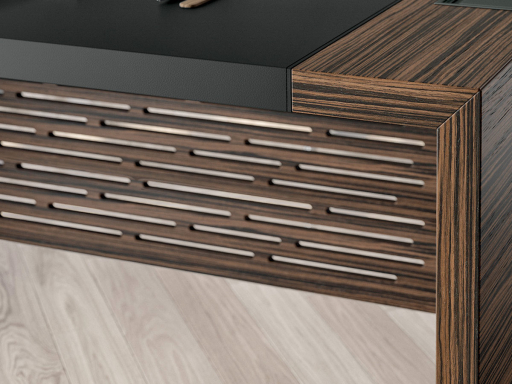 Voile de fond sculpté en bois pour bureau VERMONT, fabriqué en Italie