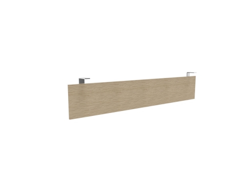 Voile de fond mélaminé pour bureau ÉCLAT, accessoire de bureau made in France