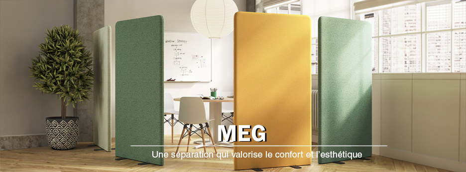 Gammes de cloisonettes MEG 