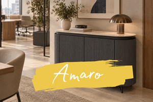 La console AMARO séduit par son design contemporain