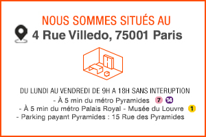 showroom 4 Rue Villedo, 75001 Paris